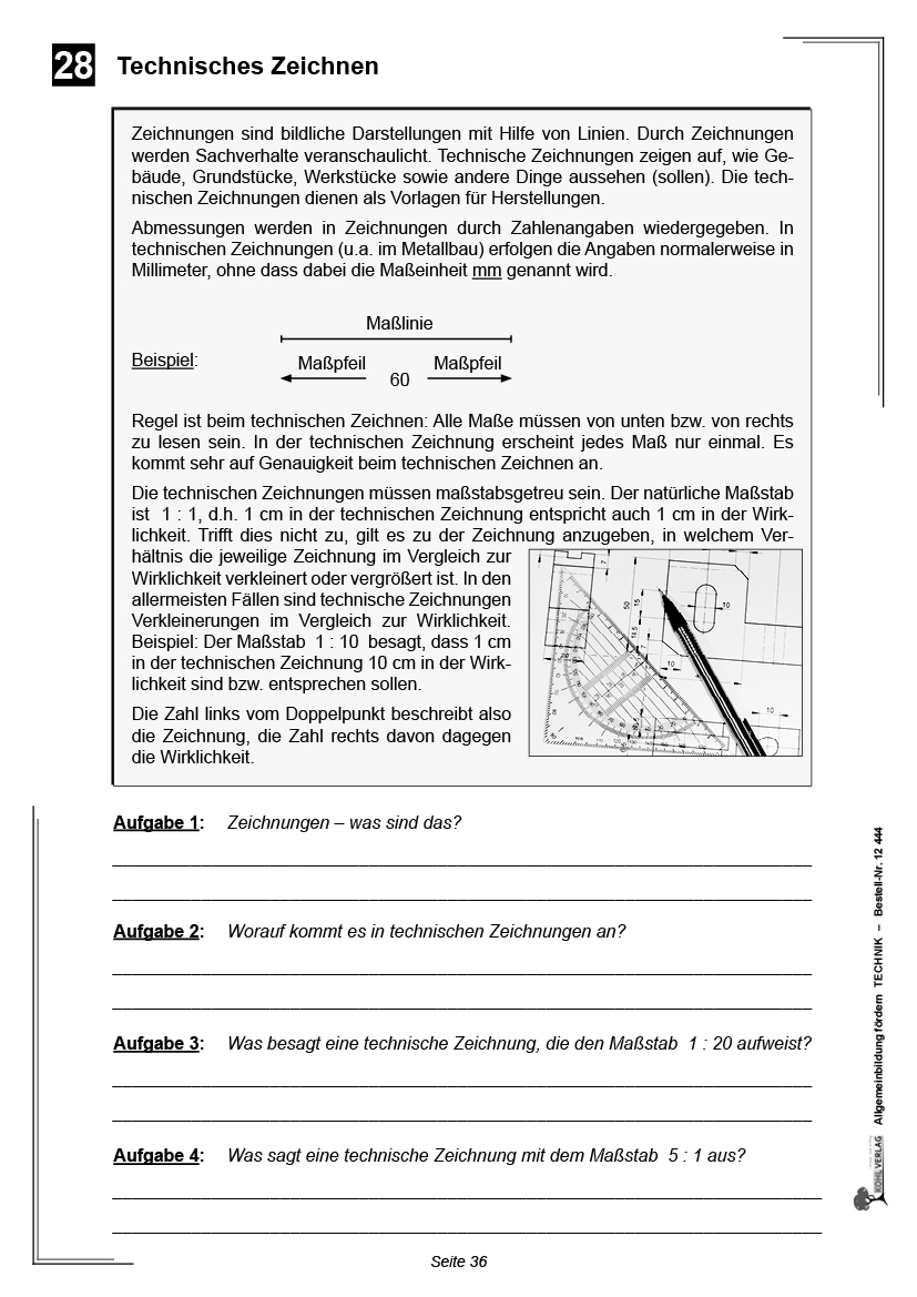 Allgemeinwissen fördern TECHNIK