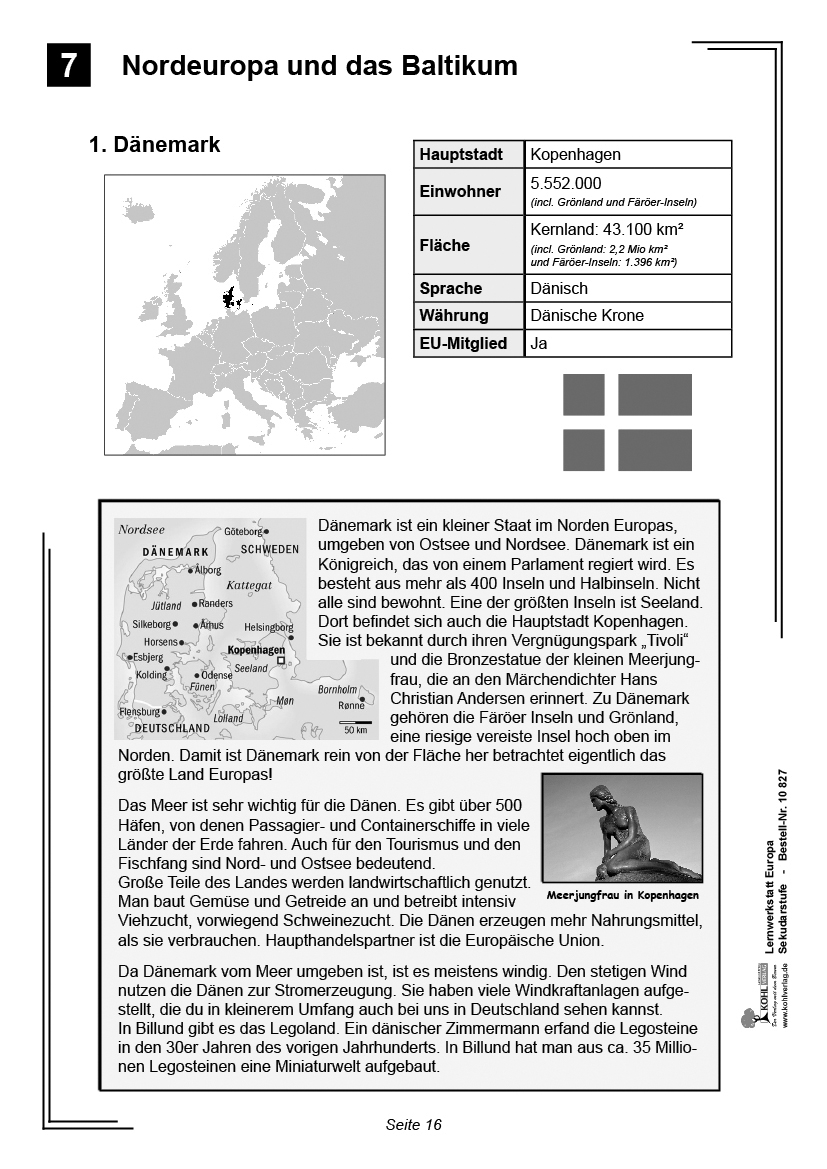 Lernwerkstatt Europa / Sekundarstufe