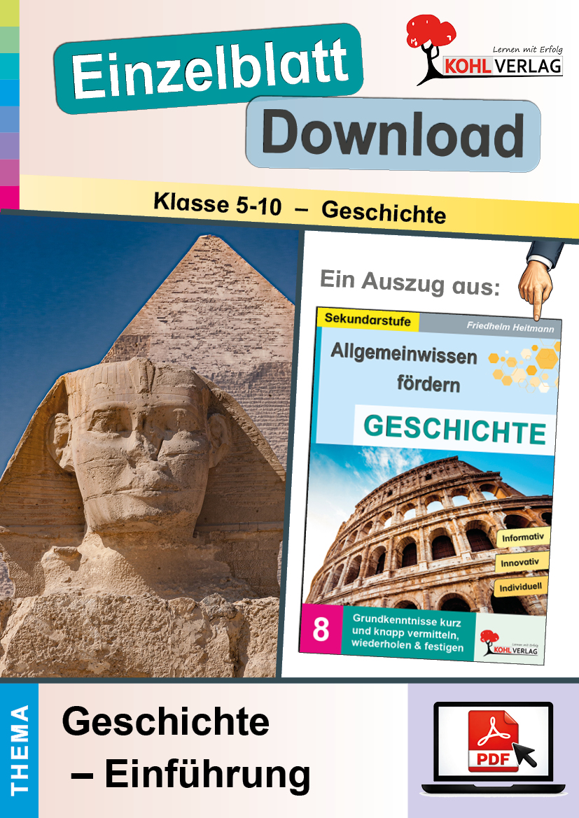 Allgemeinwissen fördern GESCHICHTE / Geschichte - Einleitung