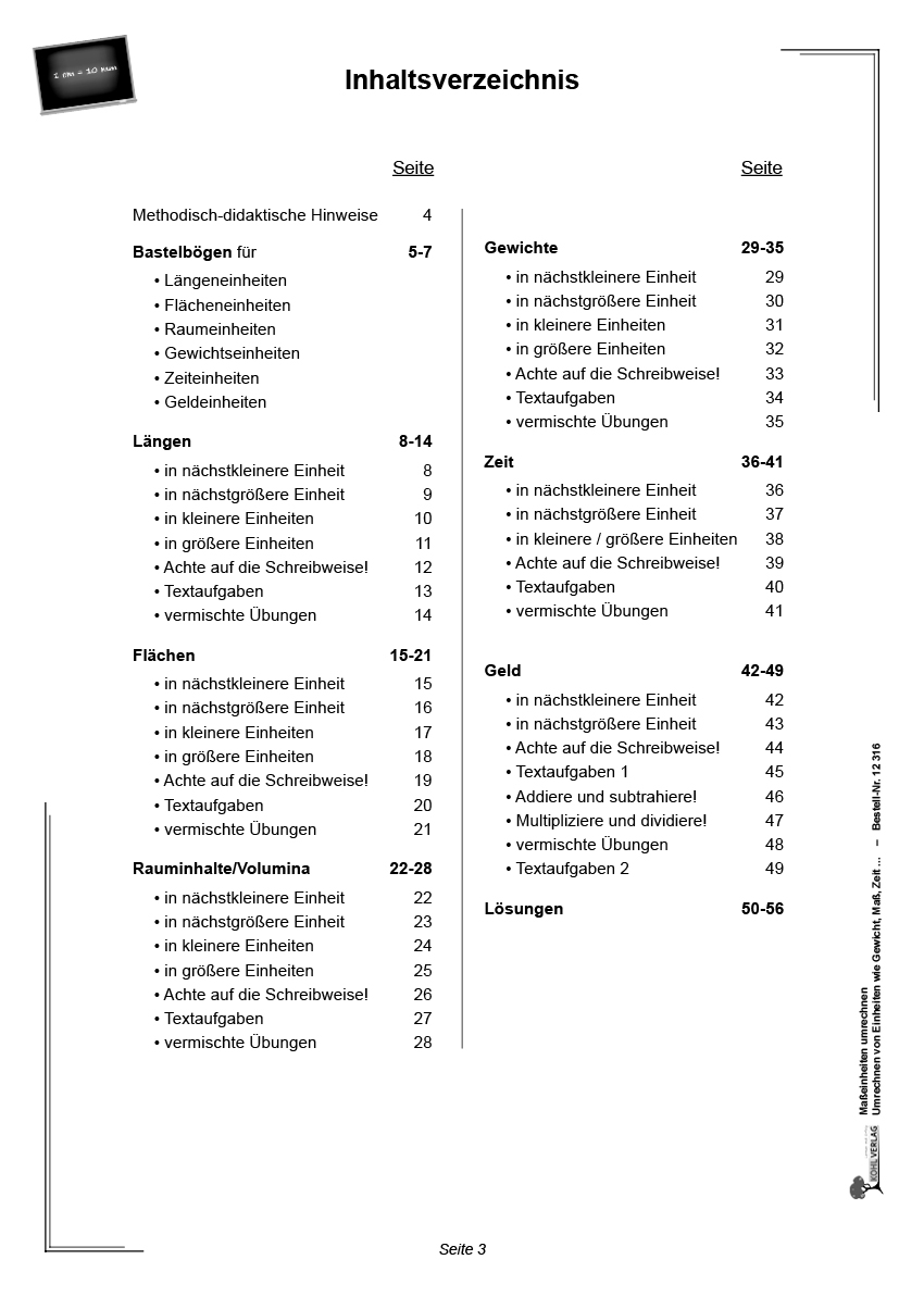 Maßeinheiten umrechnen Maßeinheiten umrechnen