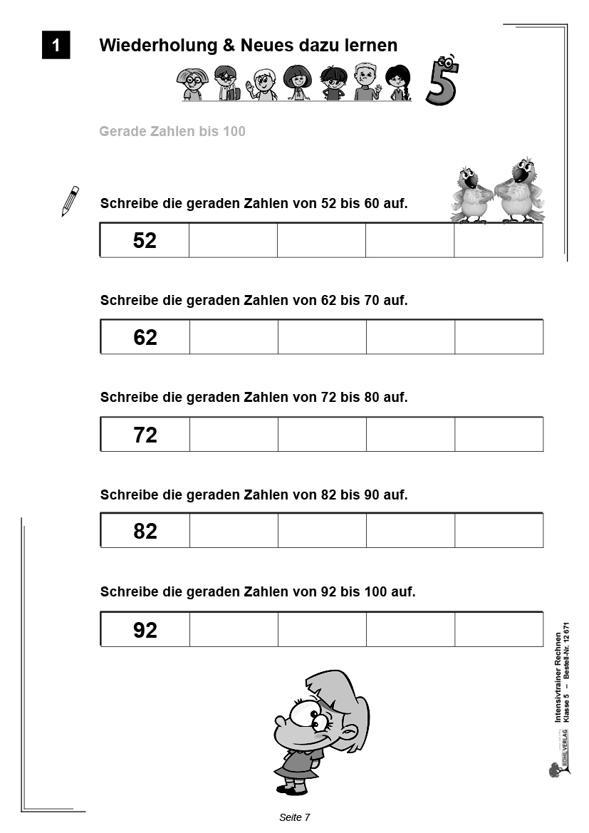 Intensivtrainer Rechnen / Klasse 5