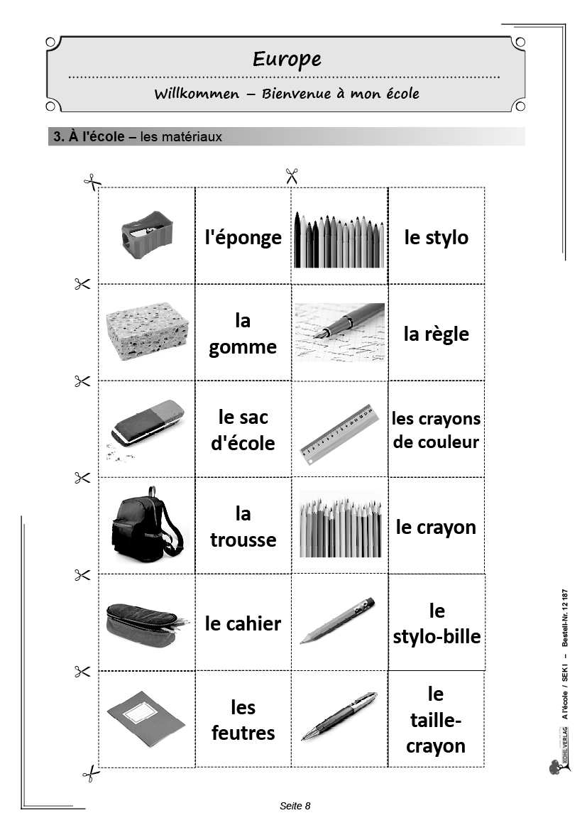 À l'école / Sekundarstufe - cours & amitié