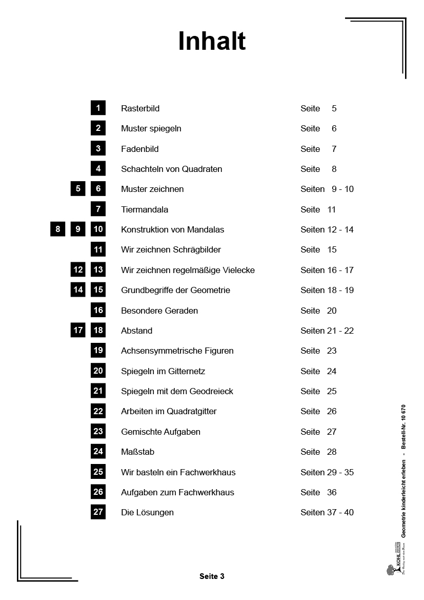 Geometrie kinderleicht erleben