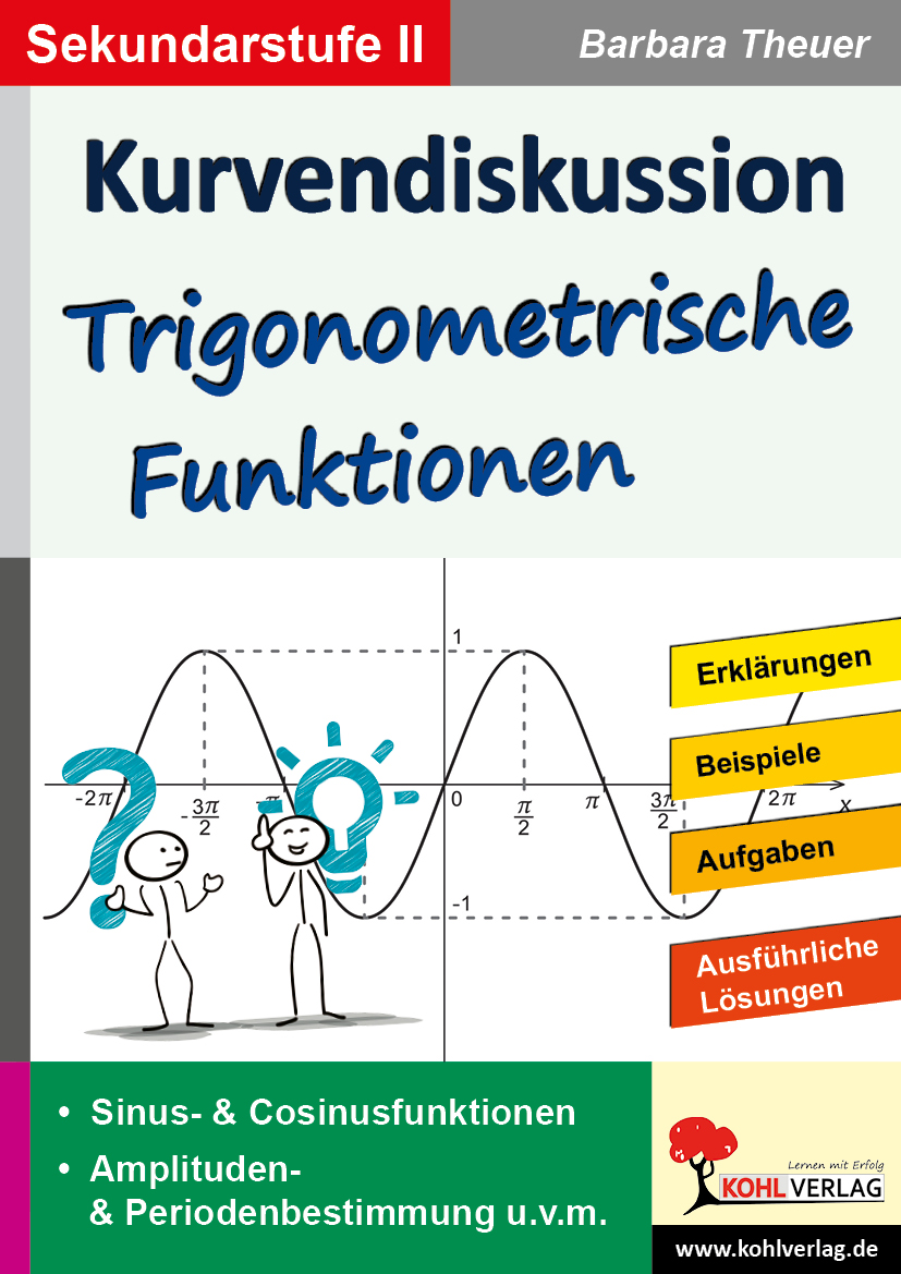 Kurvendiskussion / Trigonometrische Funktionen - Kopiervorlagen zum Einsatz in der SEK II
