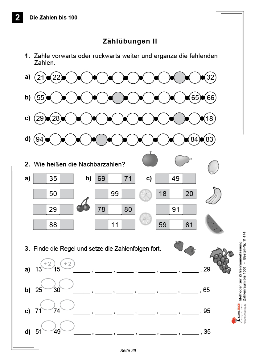 Methoden zur Zahlenraumerfassung