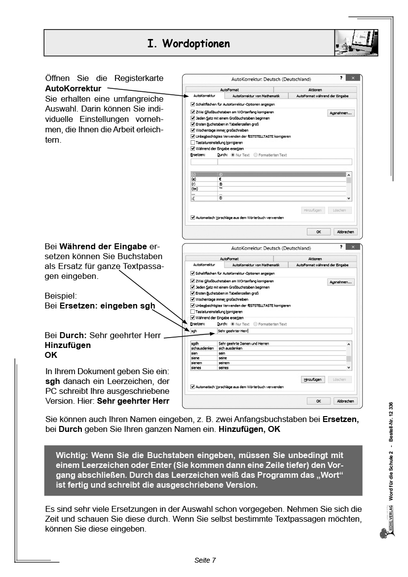 Word für die Schule / Band 2: Erweitertes Wissen