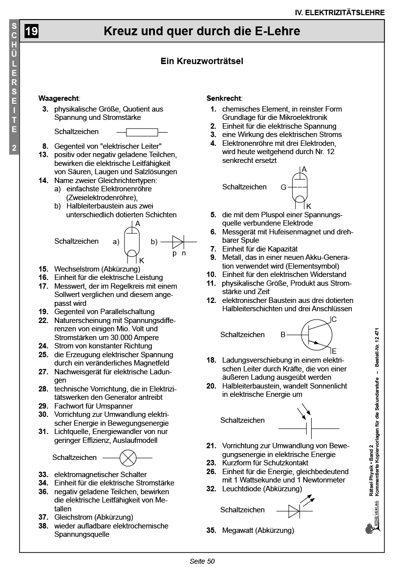 Rätsel Physik / Band 2