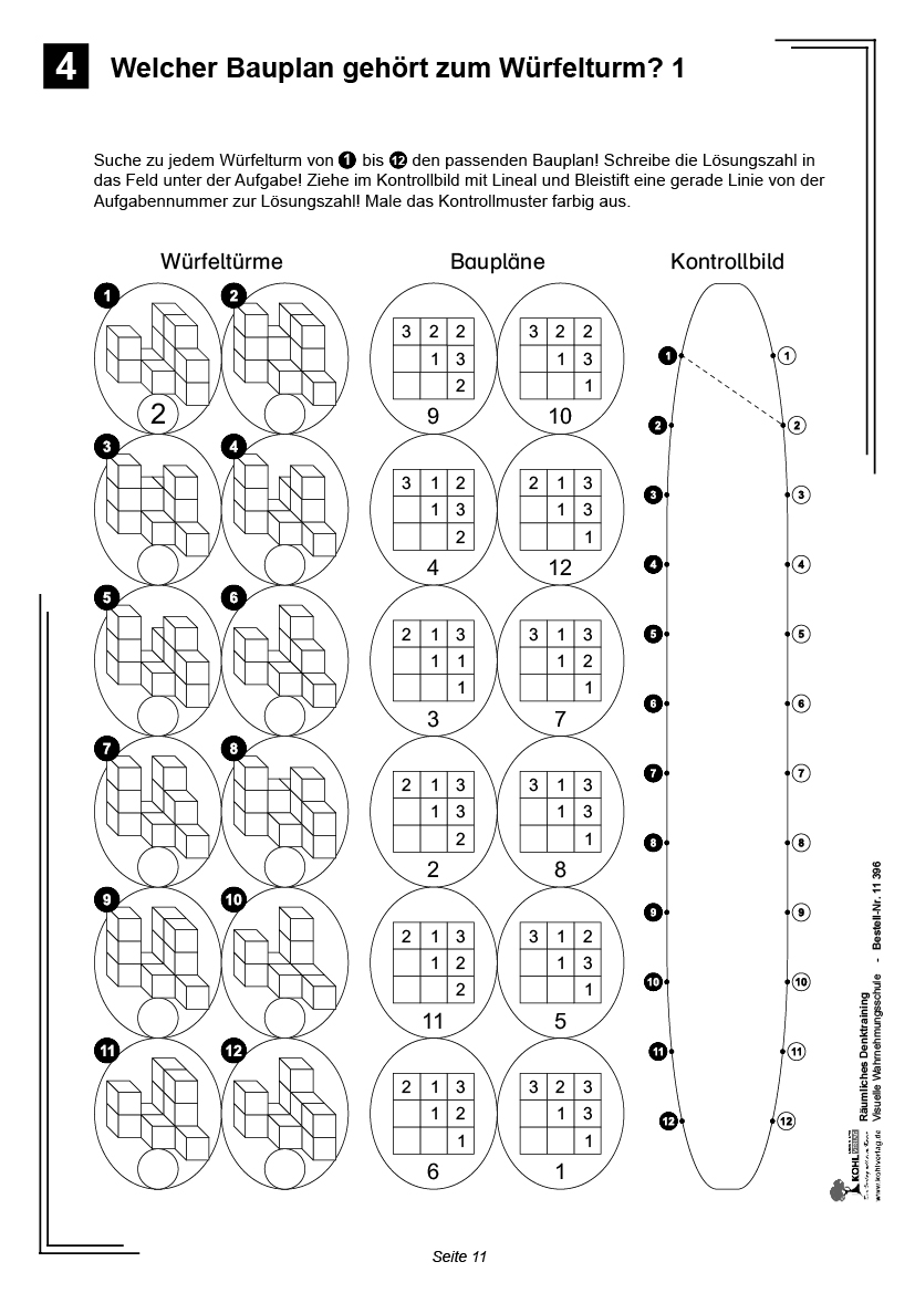 Räumliches Denktraining