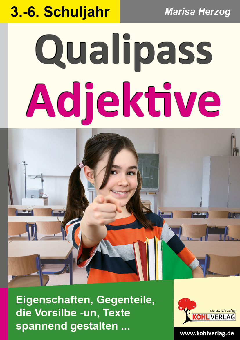 Qualipass Adjektive - Übungsmaterial für die Grund- und Förderschule