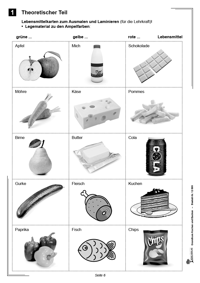 Grundkurs gesundes Kochen und Backen mit Kindern und Jugendlichen