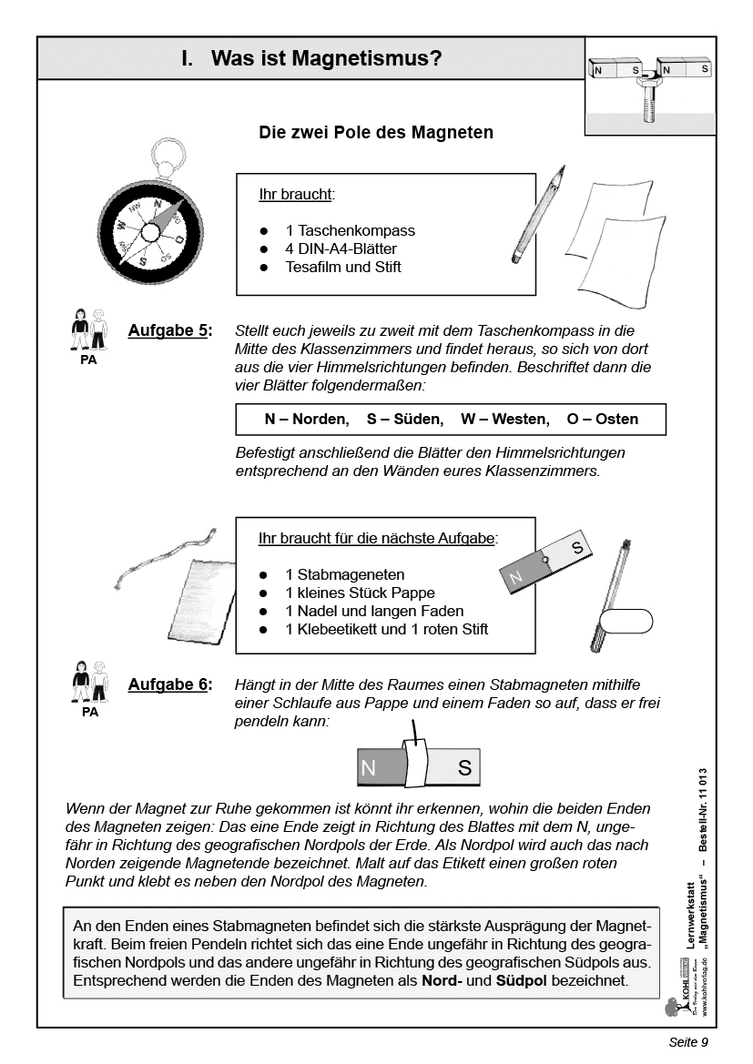 Lernwerkstatt Magnetismus