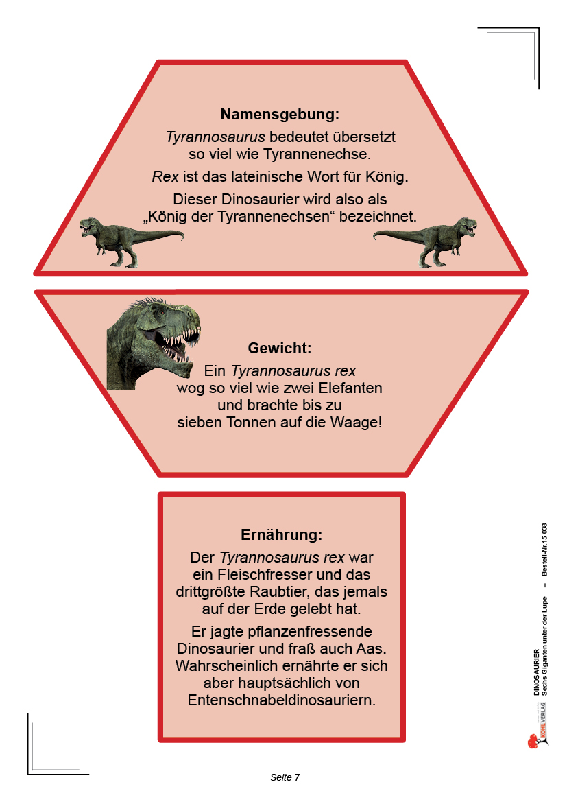 Dinosaurier - Sechs Giganten unter der Lupe