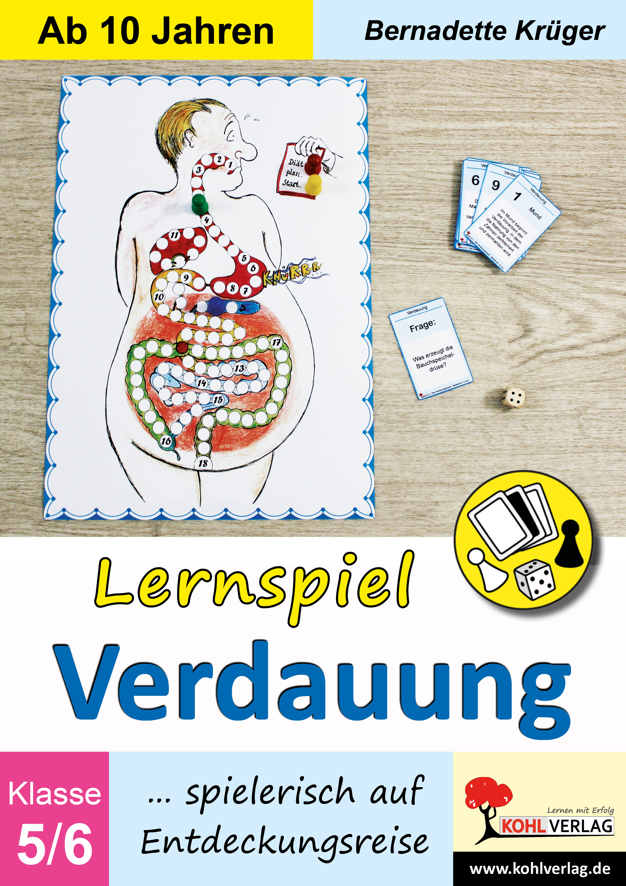 Lernspiel Verdauung  (ab 10 Jahren)