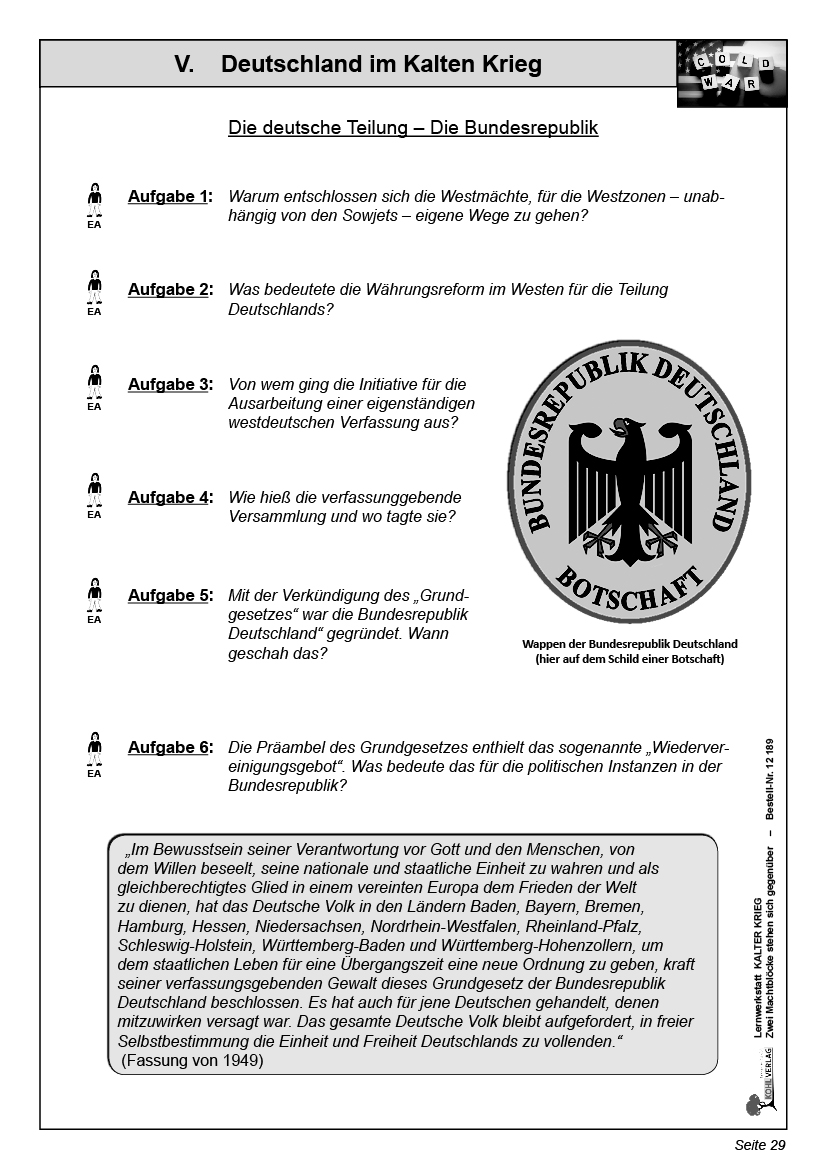 Lernwerkstatt Kalter Krieg Lernwerkstatt Kalter Krieg