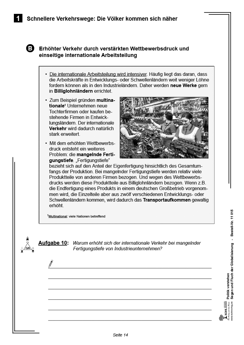 Politik verstehen / Globalisierung