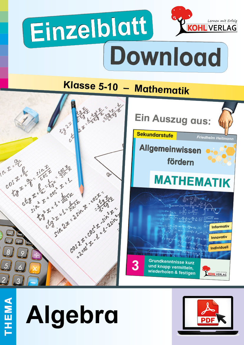 Allgemeinwissen fördern MATHEMATIK: Algebra