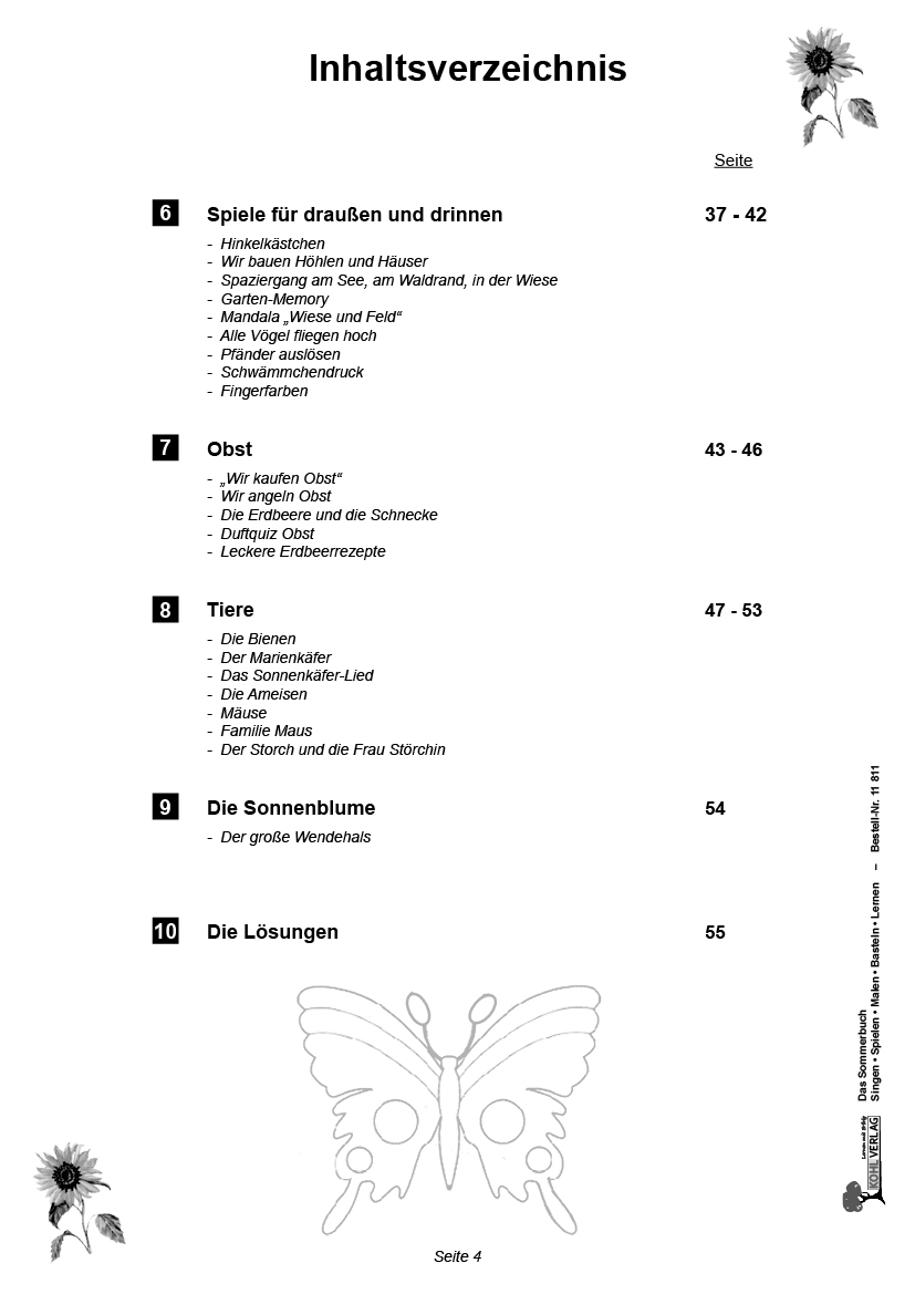 Das SOMMERBUCH