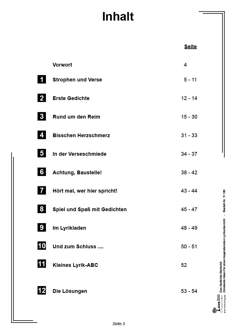 Gedichte Klasse 6 übungen Pdf Das Gedichte-Starterkit - Zündende Ideen für einen begeisternden