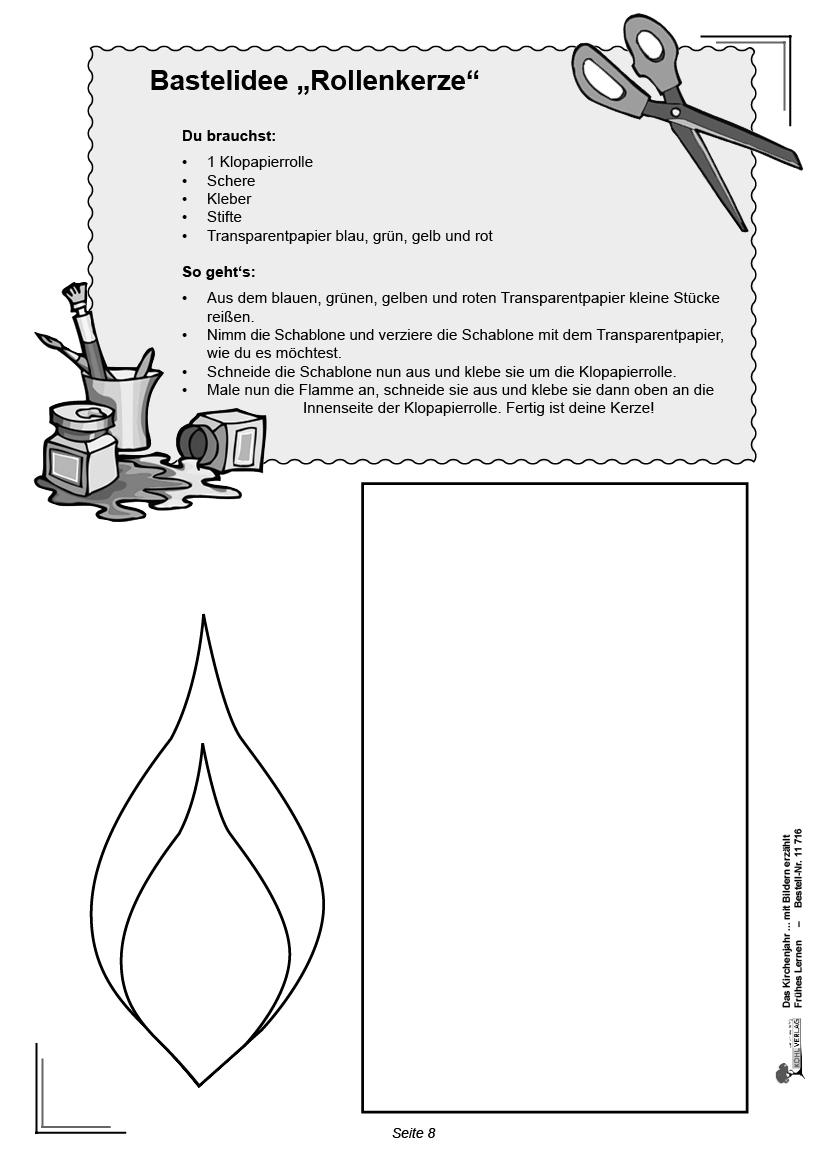 Das Kirchenjahr mit Bildern erzählt / Kindergarten