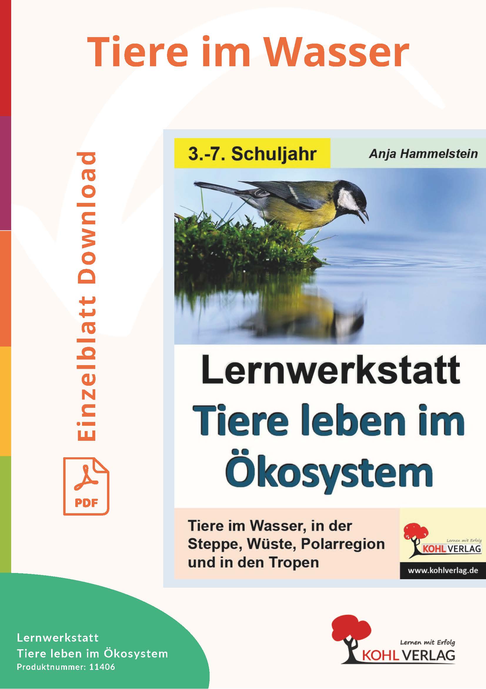 Lernwerkstatt: Tiere im Wasser