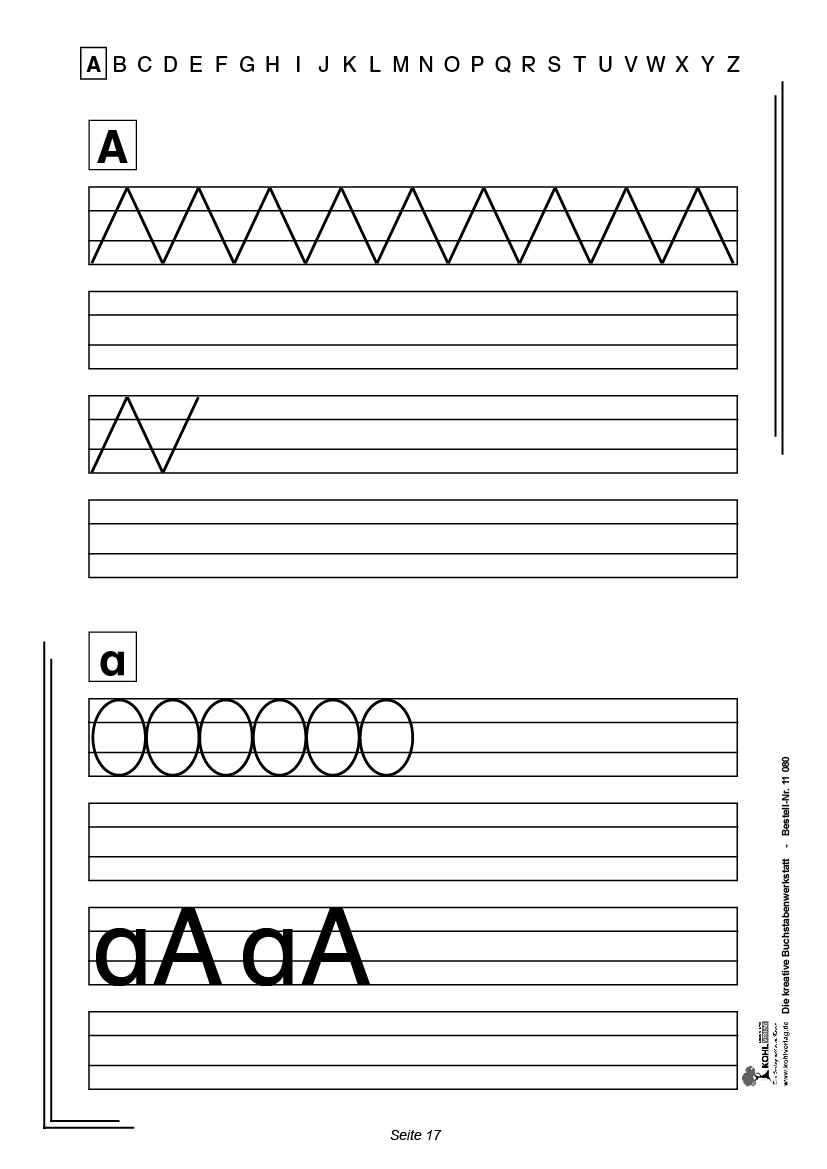 Die kreative Buchstabenwerkstatt