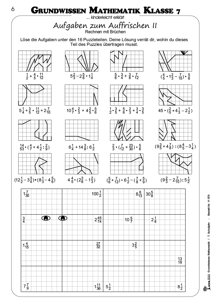 Grundwissen Mathematik / Klasse 7