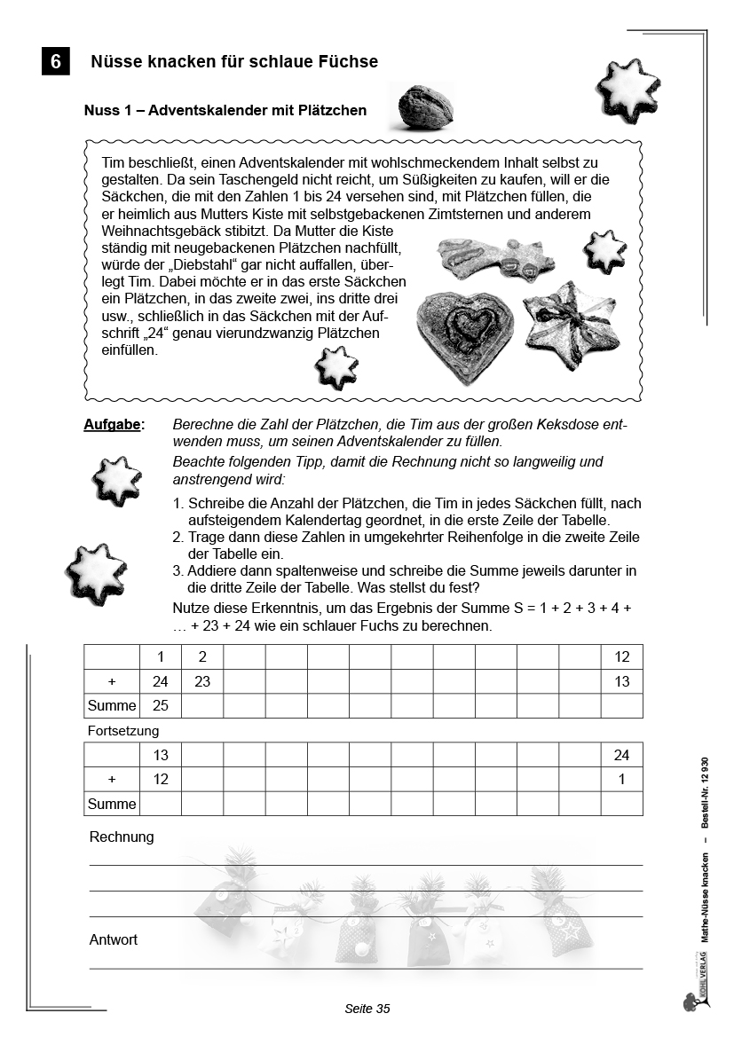 Mathe-Nüsse knacken