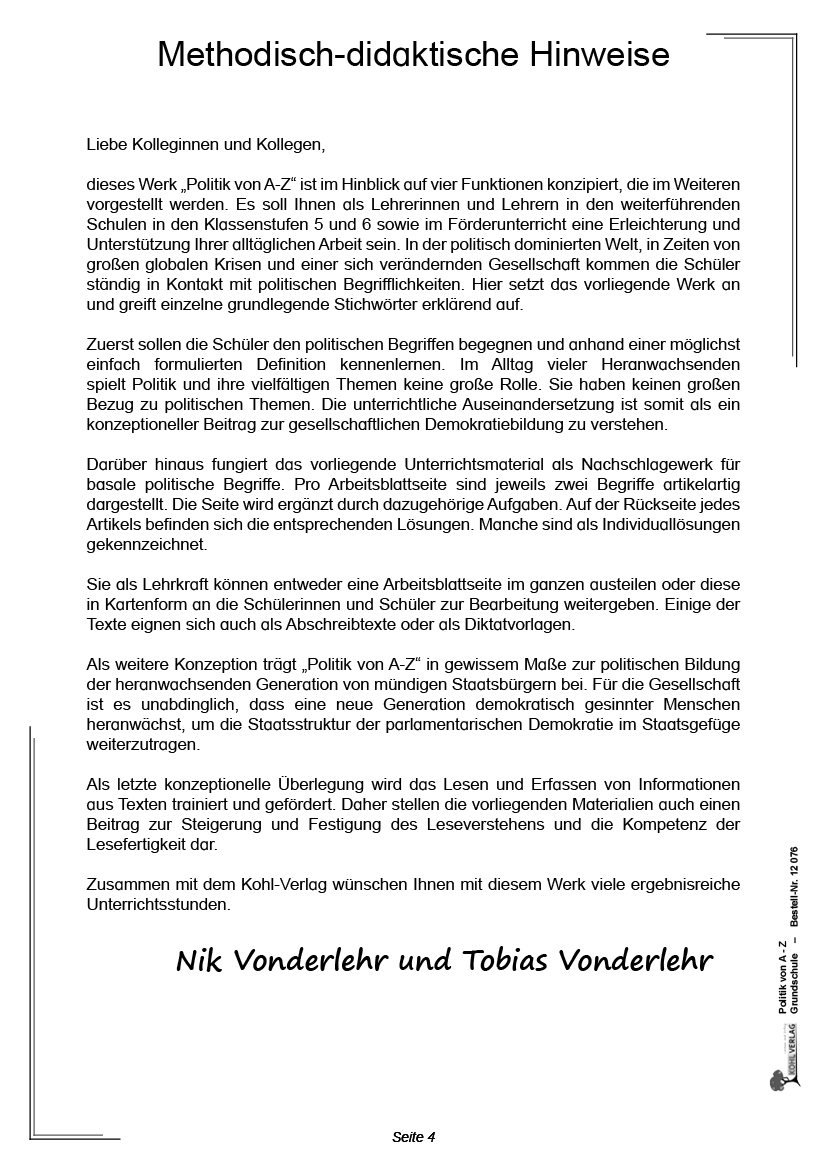 Politik von A bis Z  / Band 1 Politik von A bis Z  / Band 1