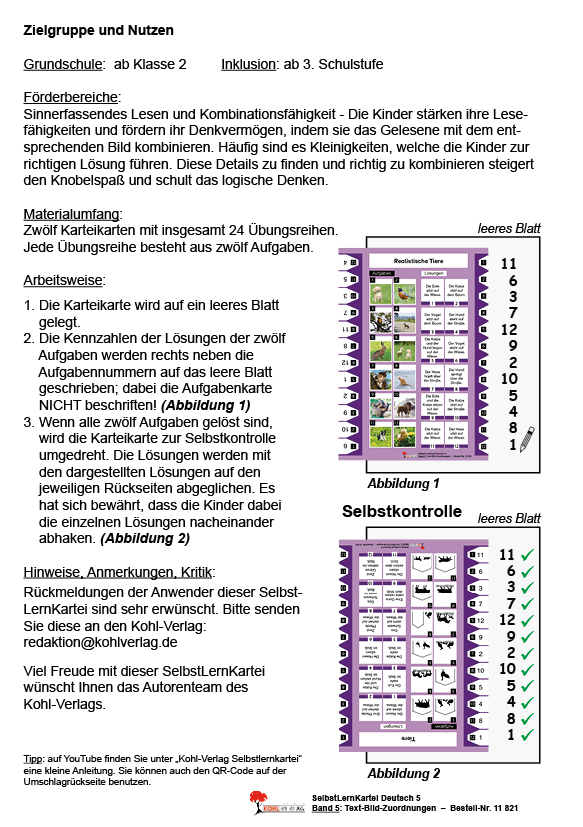 SelbstLernKartei Deutsch 5