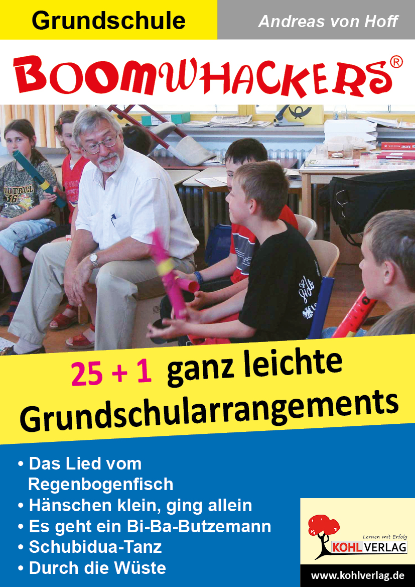 Boomwhackers - 25 + 1 ganz leichte Grundschularrangements