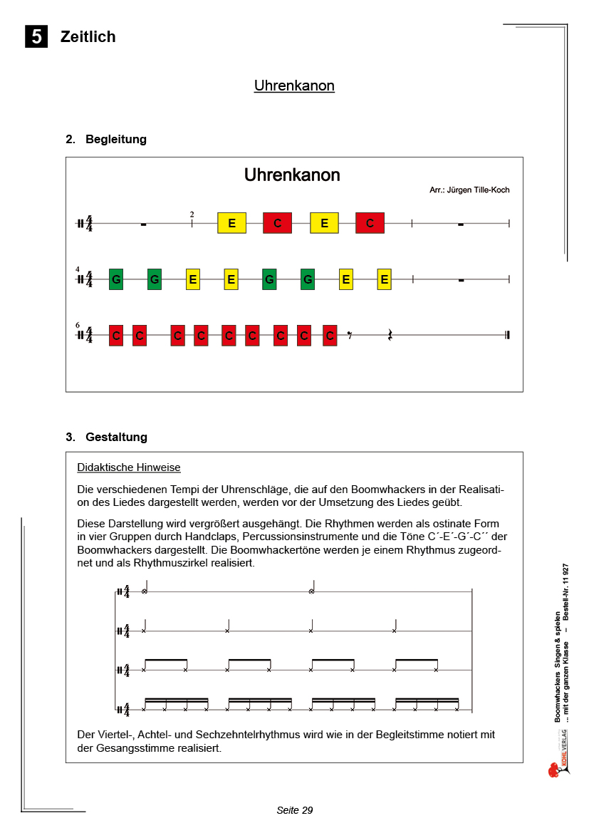 Boomwhackers - Singen & spielen mit der ganzen Klasse