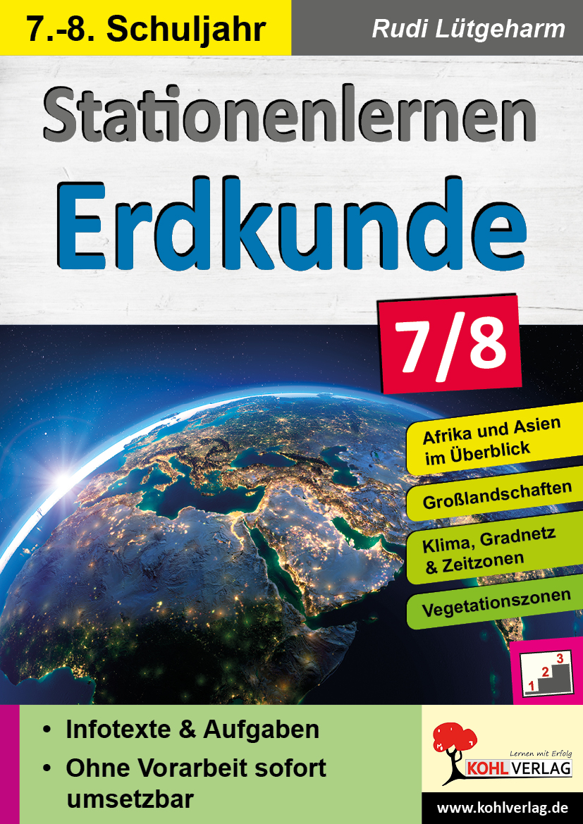 Stationenlernen Erdkunde / Klasse 7-8