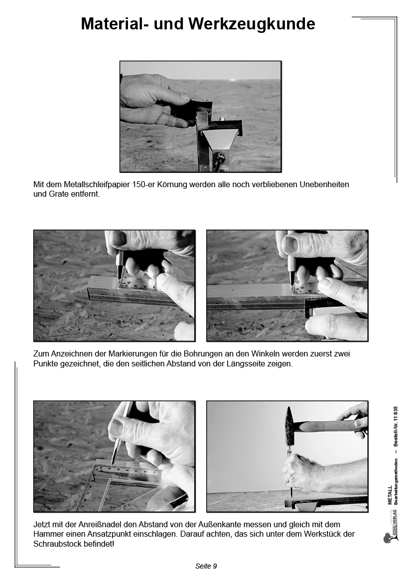 METALL - Bearbeitungsmethoden