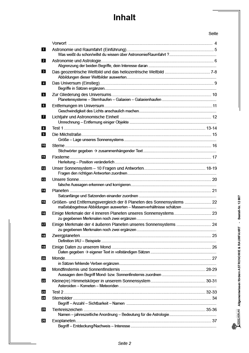 Allgemeinwissen fördern  Astronomie & Raumfahrt