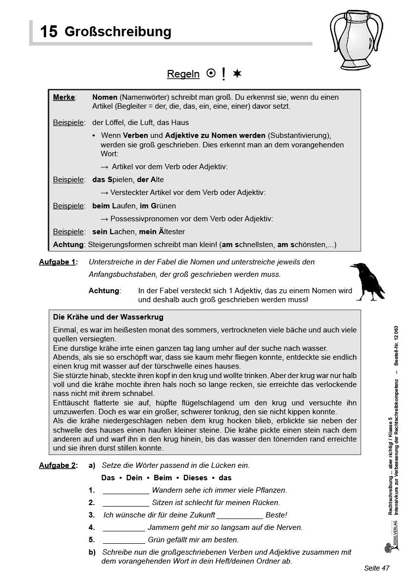 Rechtschreibung ... aber richtig! / Klasse 5