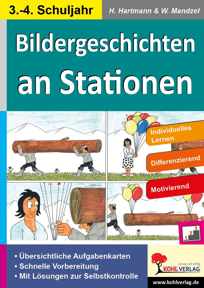 Bildergeschichten an Stationen / Klasse 3-4