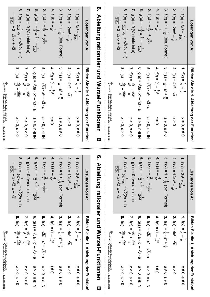 Kohls Mathe-Tandem / Analysis II