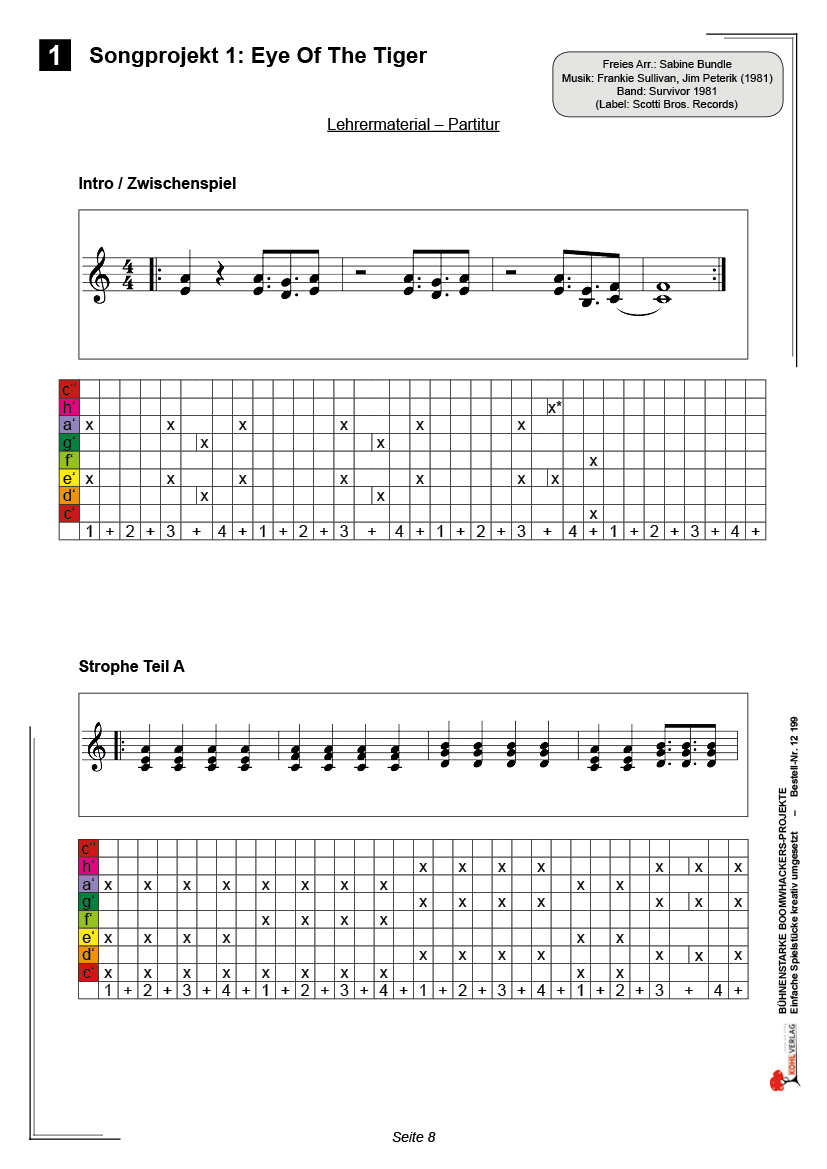 Bühnenstarke Boomwhacker-Projekte