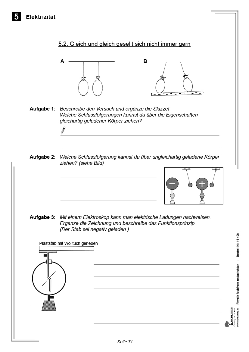 Kräfte Und Ihre Wirkungen Physik Klasse 7 Pdf Physik fachfremd unterrichten