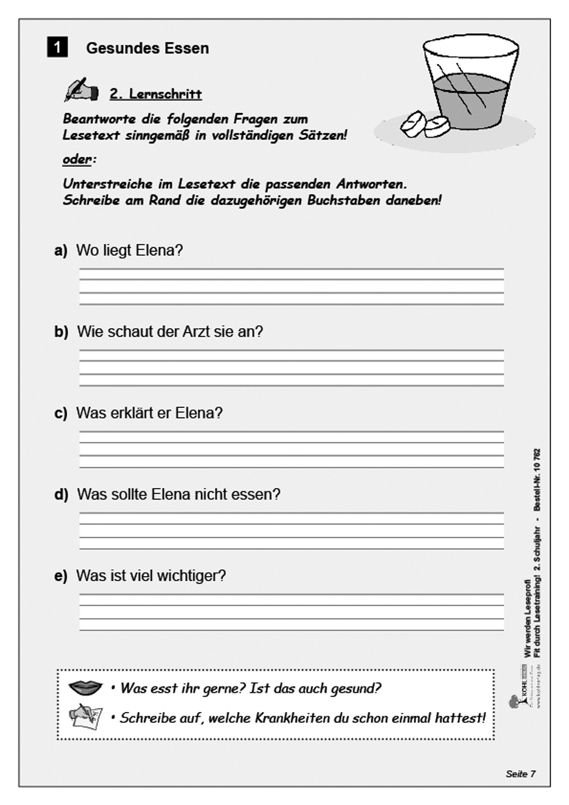Wir werden Leseprofi / Klasse 2