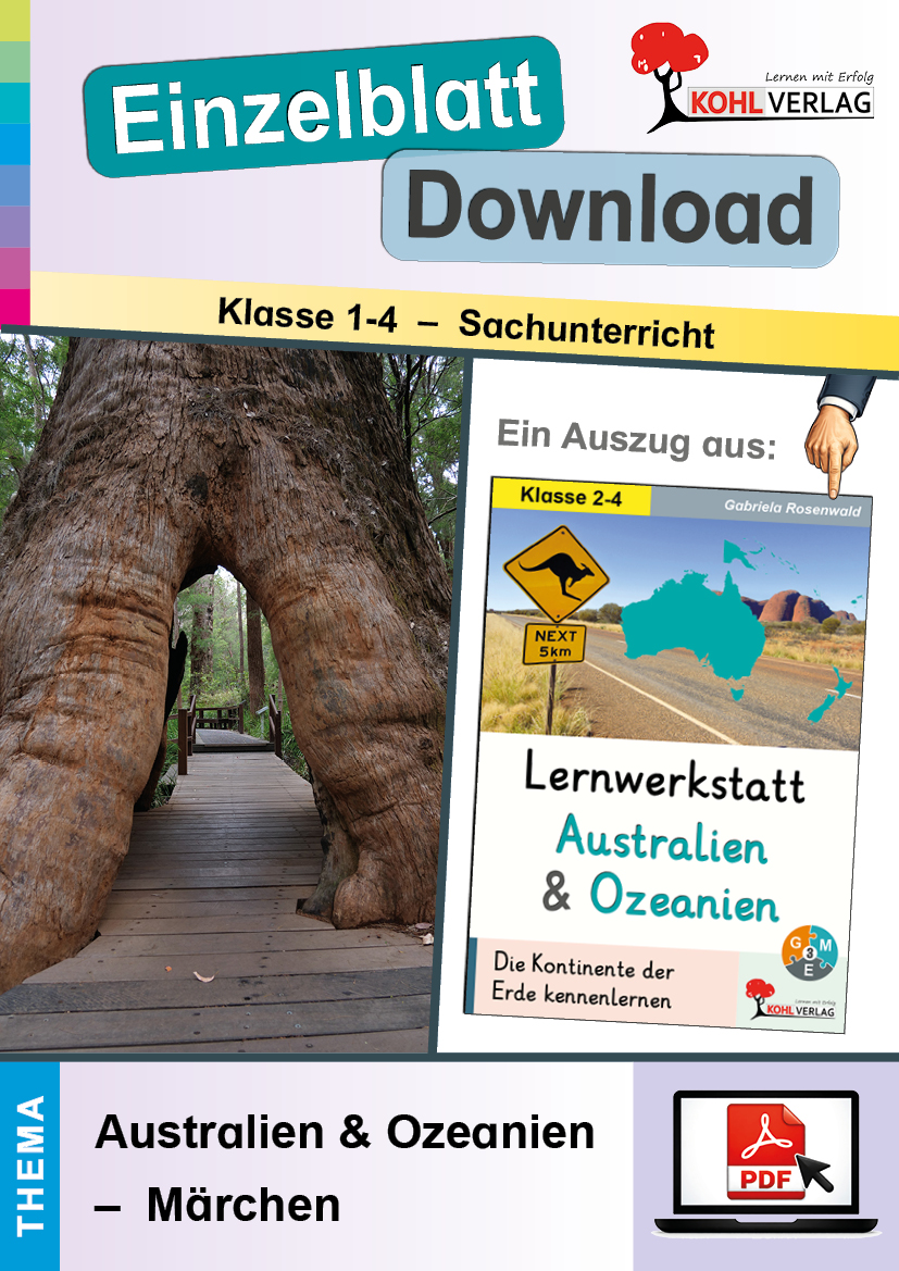 Lernwerkstatt Australien und Ozeanien / Australien & Ozeanien - Märchen