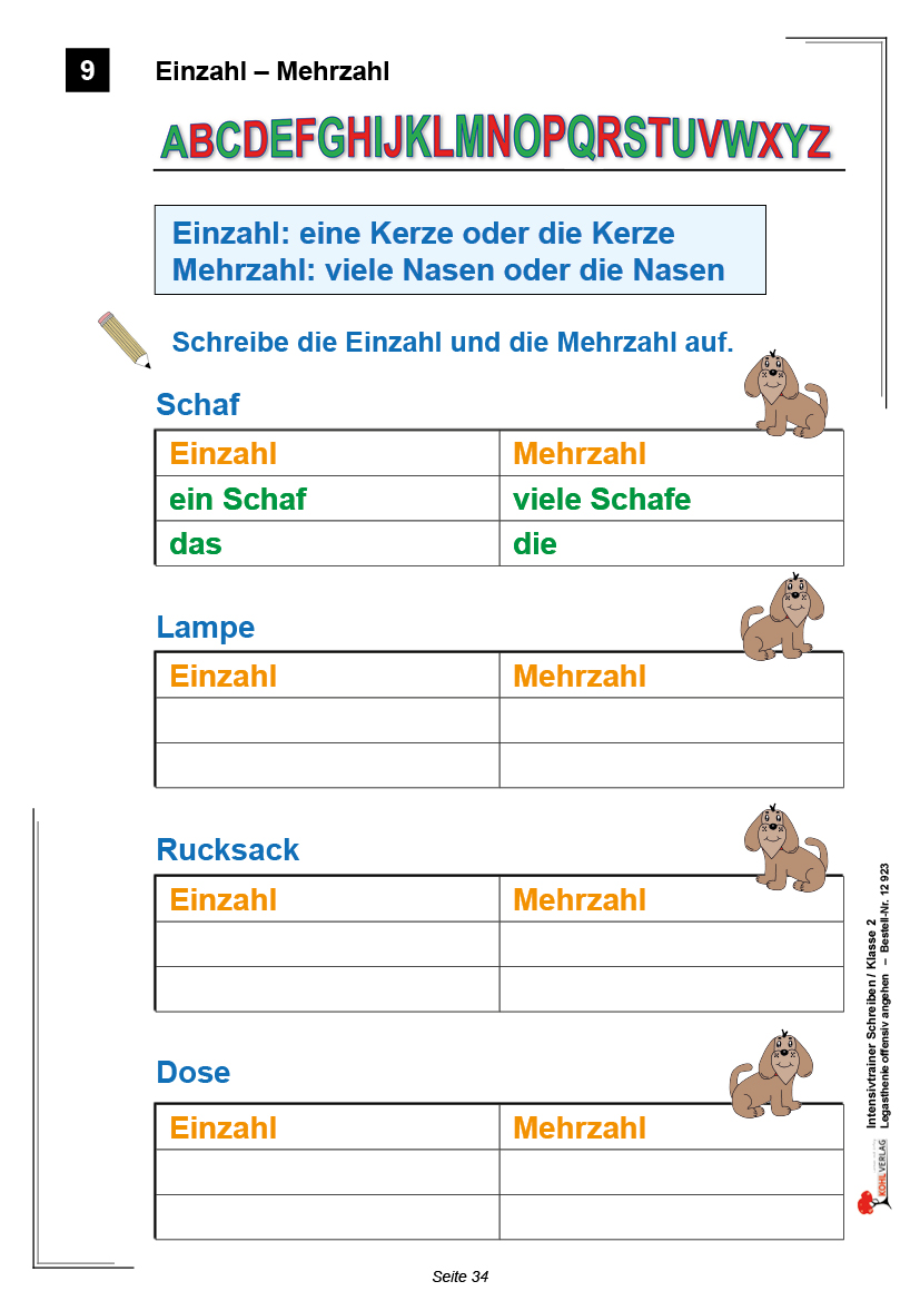 Intensivtrainer Schreiben / Klasse 2