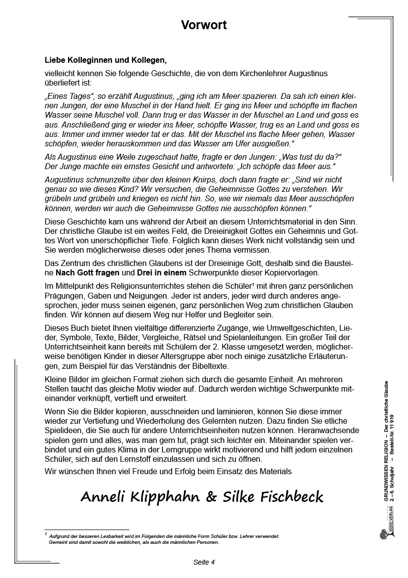 Grundwissen Religion / Klasse 2-6