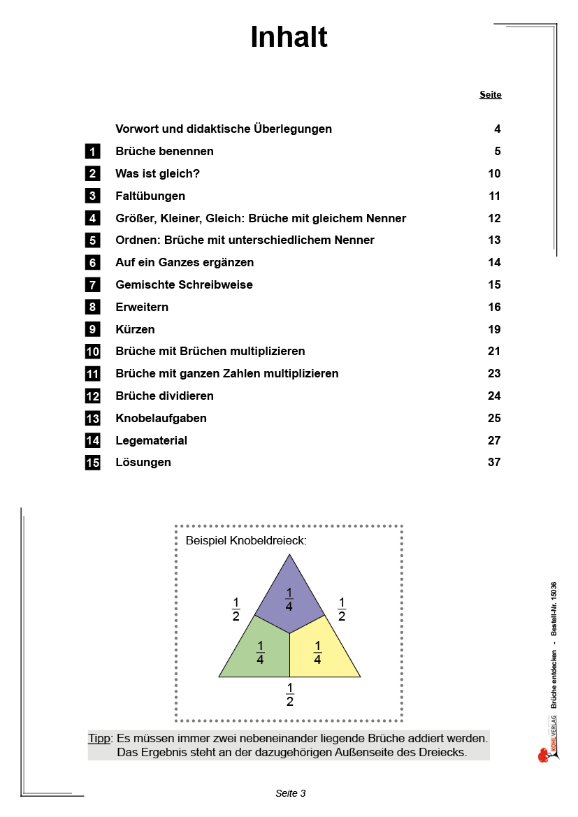 Brüche entdecken