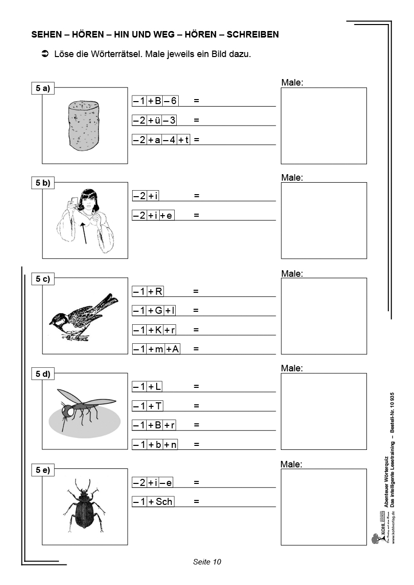 Abenteuer Wörterquiz