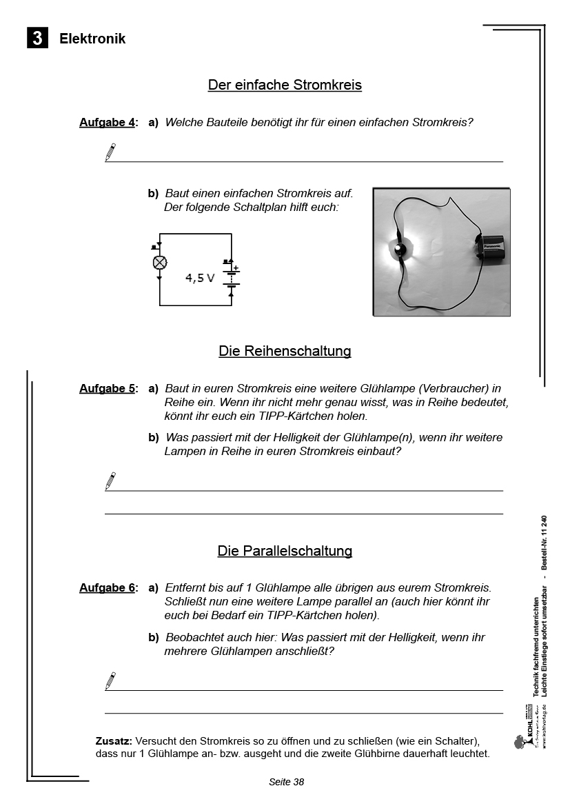 Technik fachfremd unterrichten