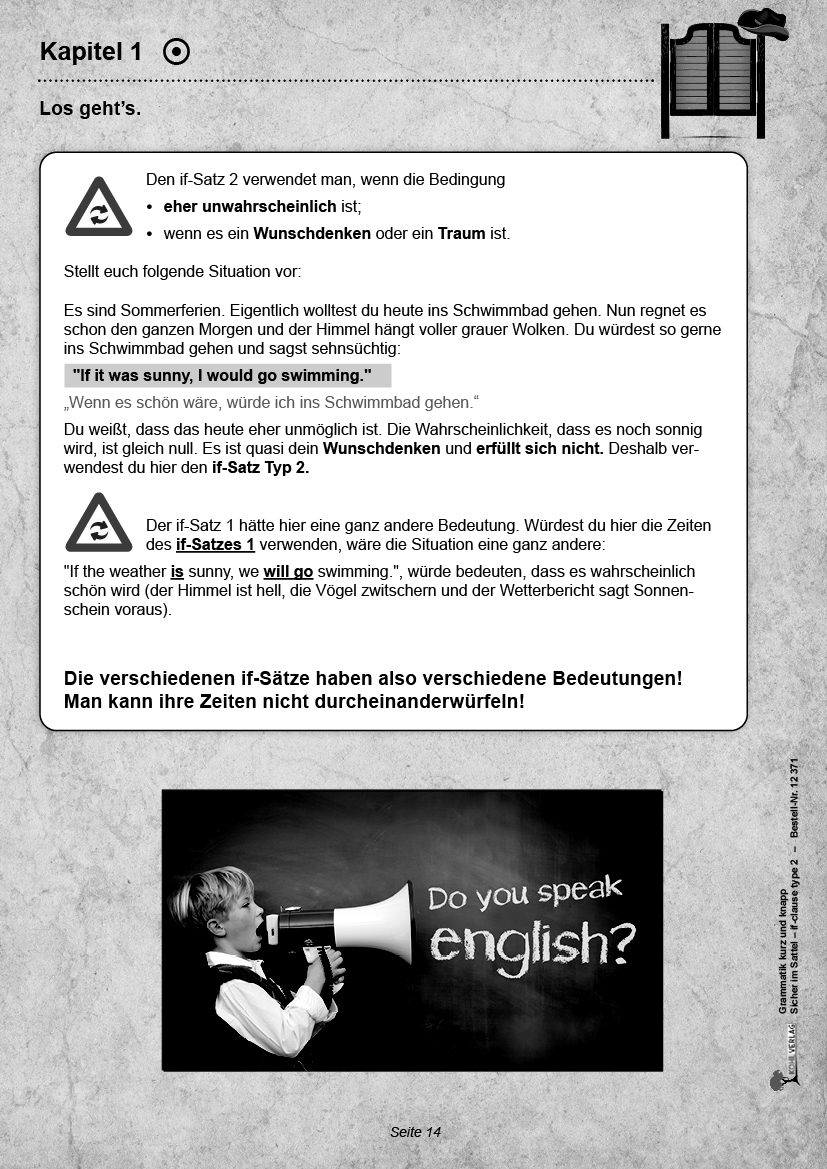 Englische Grammatik kurz & knapp / Band 2: if-clauses II