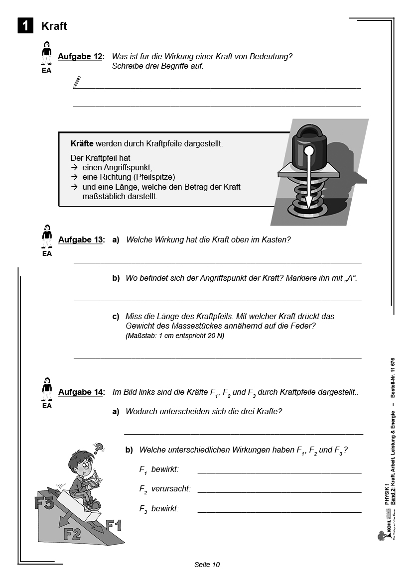 Physik ! / Band 2 Kraft, Arbeit, Leistung & Energie