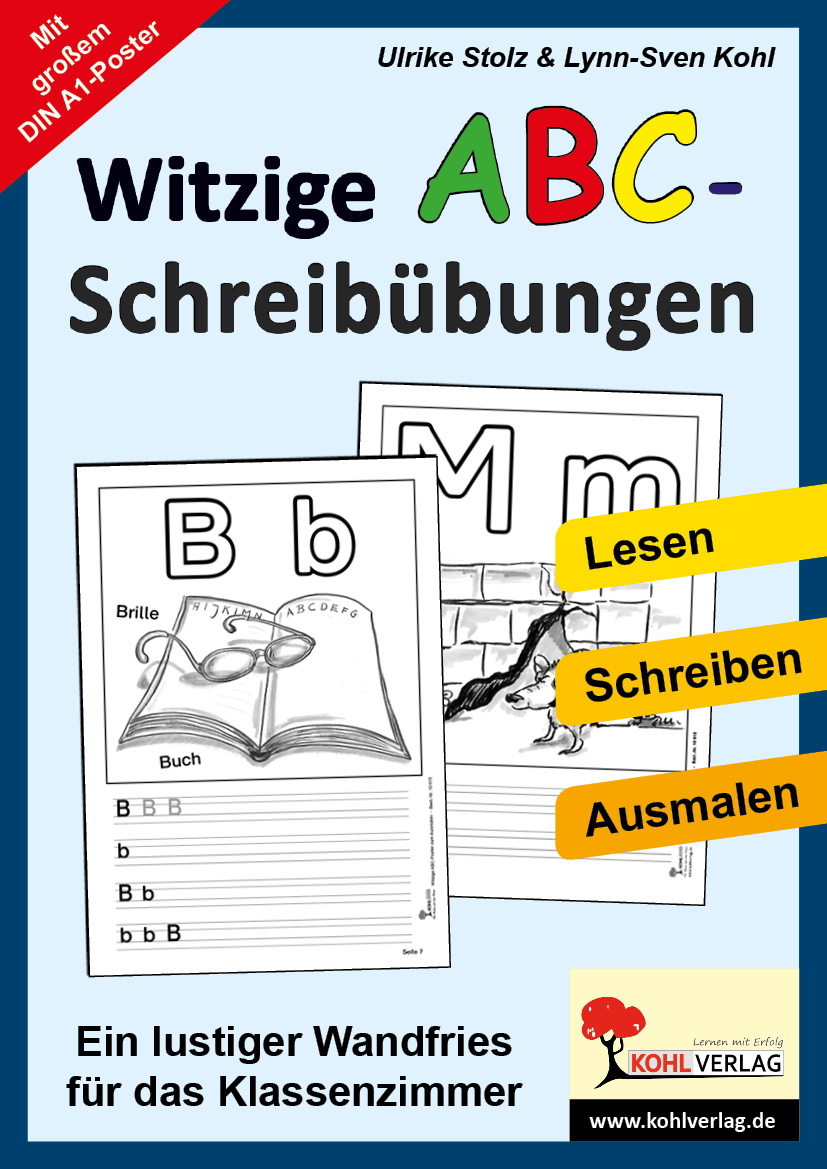 Witzige ABC-Schreibübungen