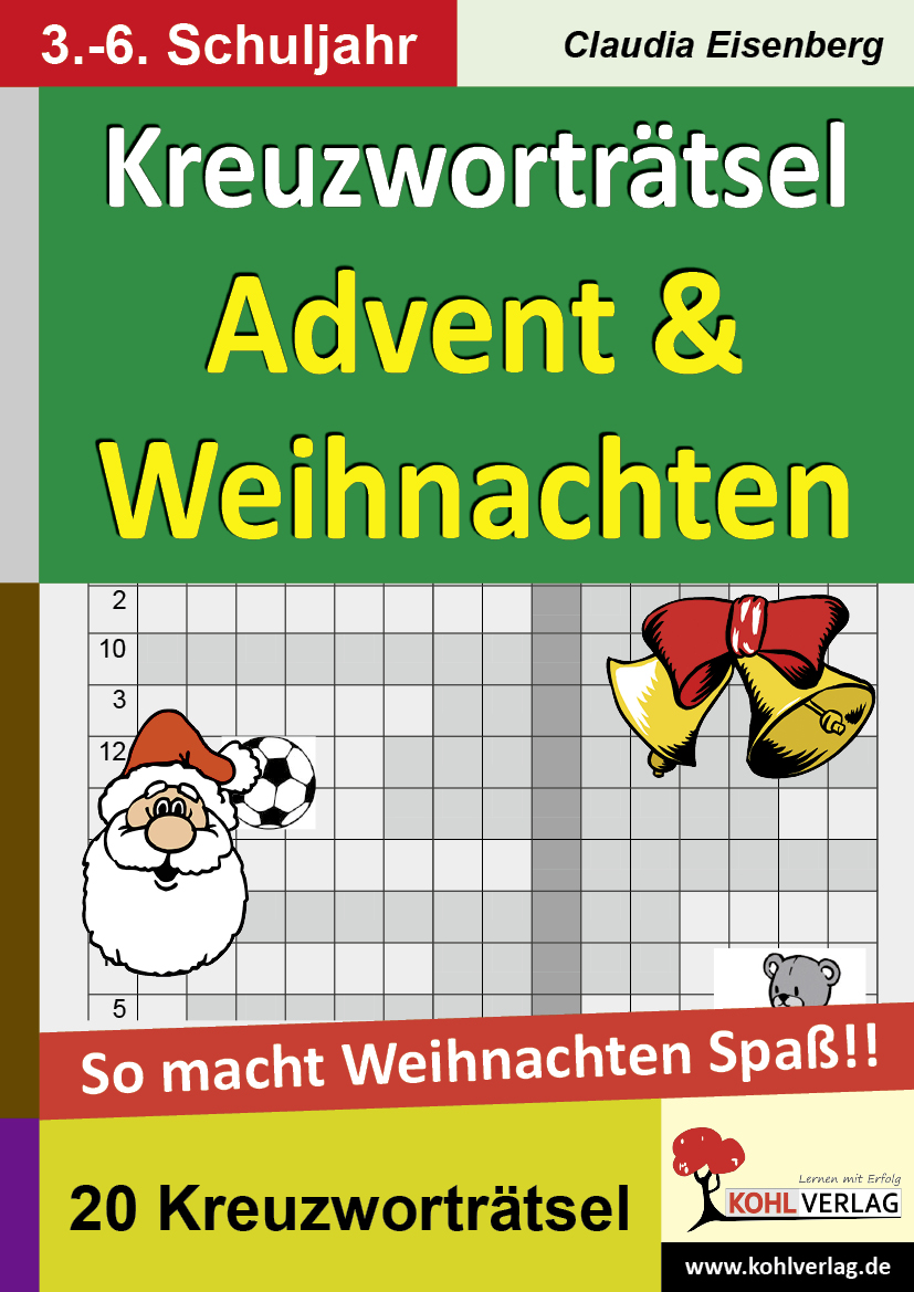 Kreuzworträtsel Advent & Weihnachten